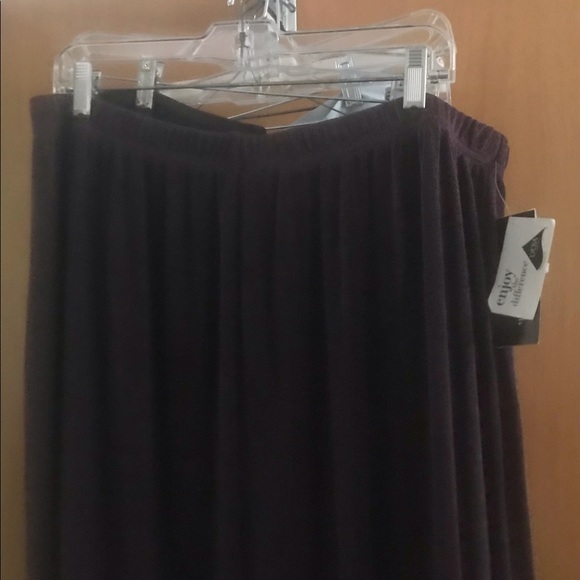 New Vikki Vi Purple Pants 2X Nordstrom made in USA - Picture 11 of 16